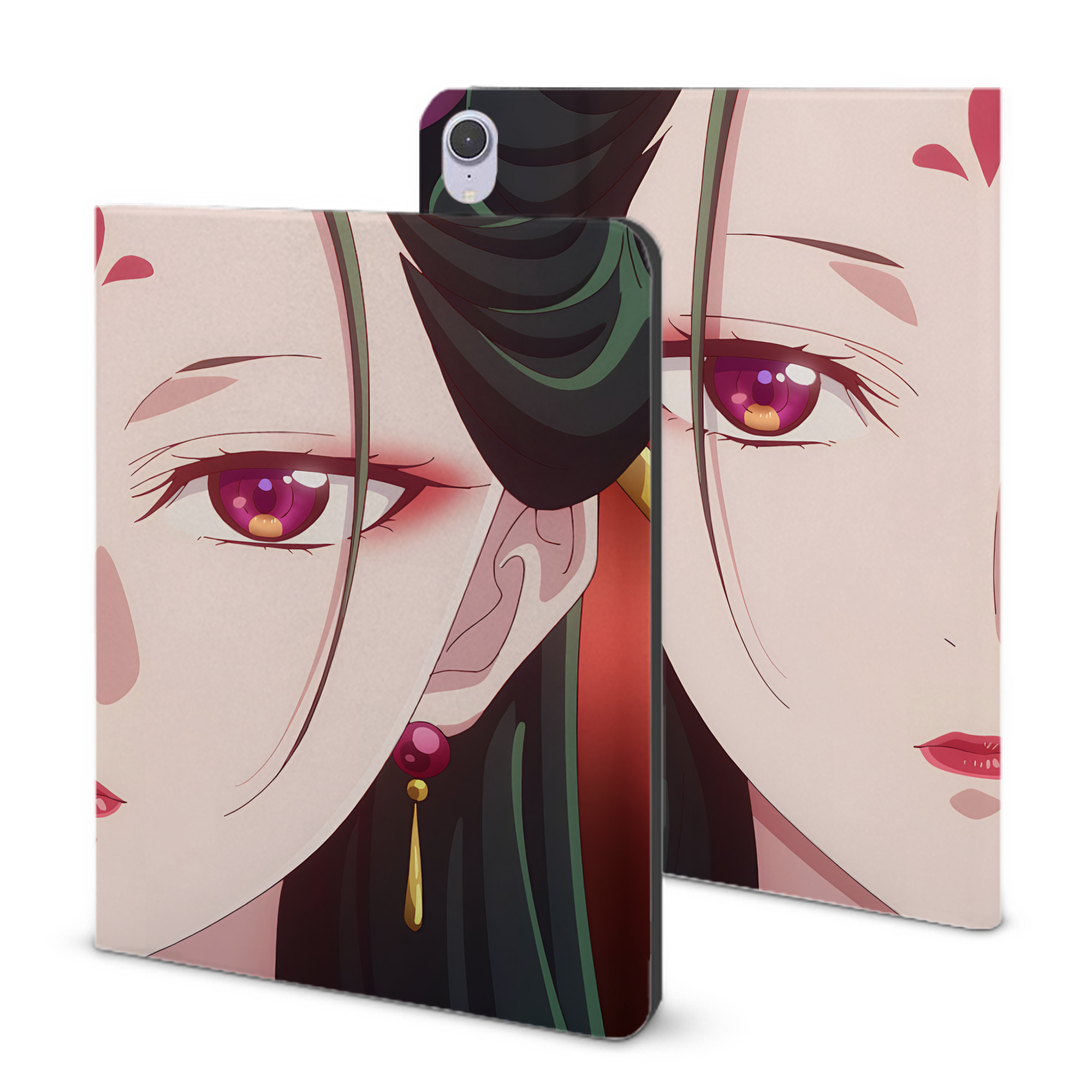 （画像用） 薬屋のひとりごと The Apothecary Diaries IPad ケース ブック型 PUレザー TPU 耐衝撃 軽量 薄型 ペン収納なし 全面保護 IPad 各モデル対応
